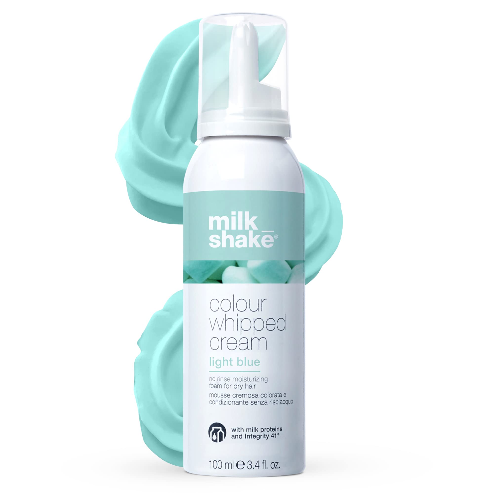 Colour Whipped Cream Light Blue