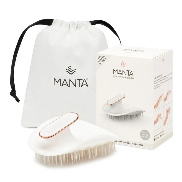 Manta Brush Blanco