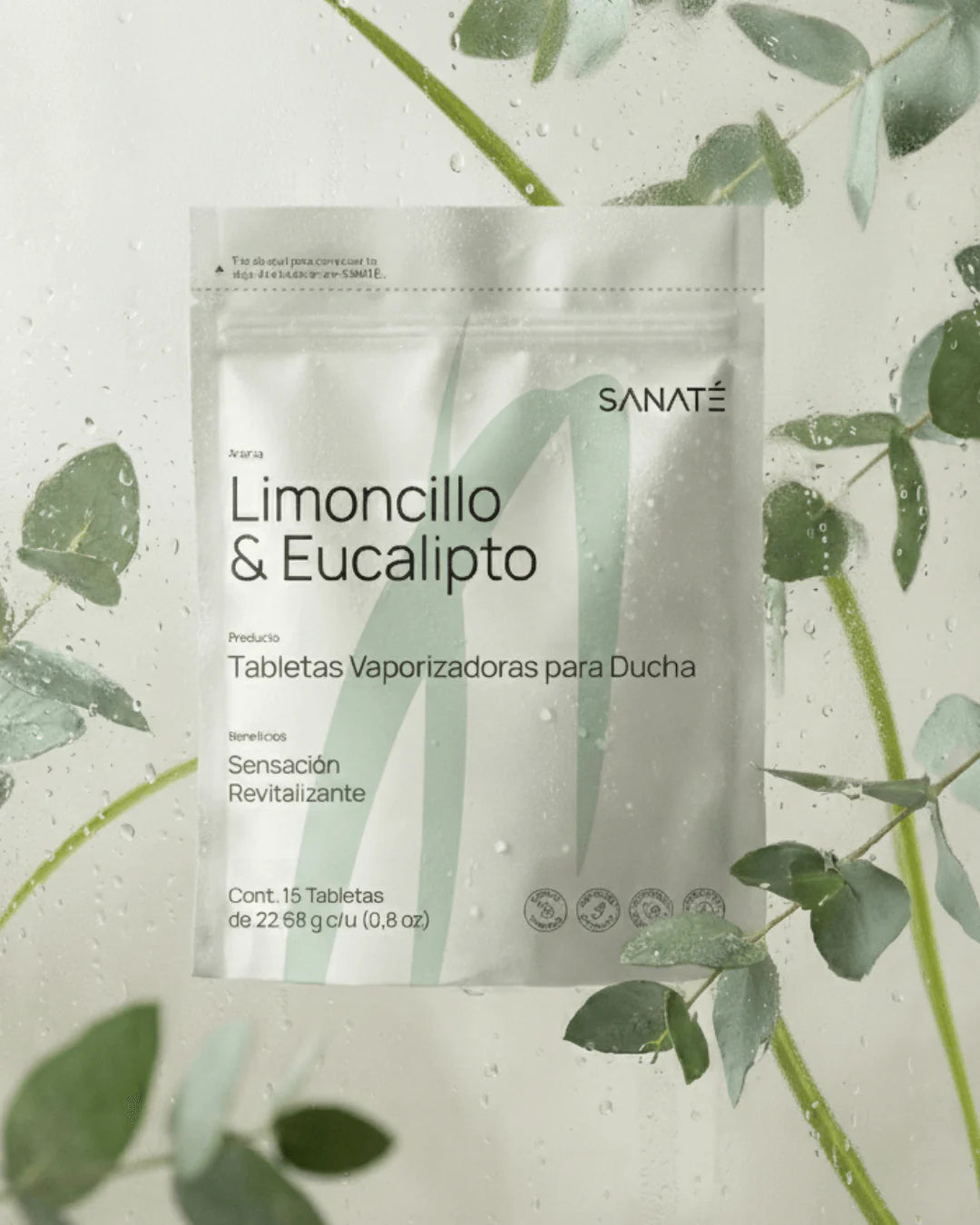 Shower steamers limoncillo-eucalipto
