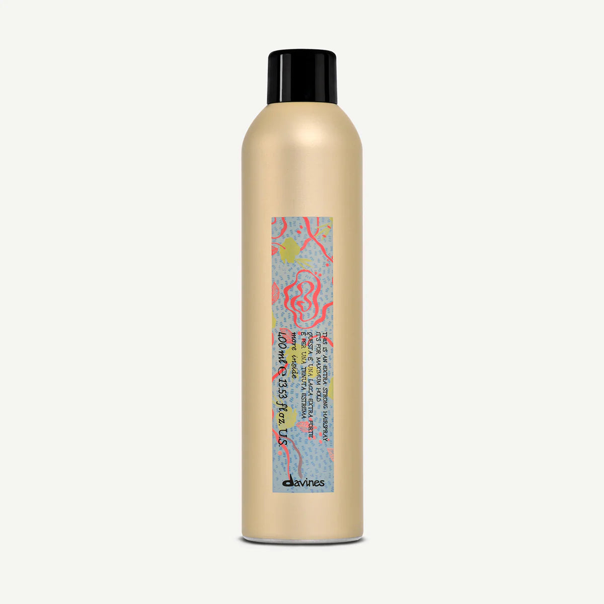 Strong hairspray long lasting